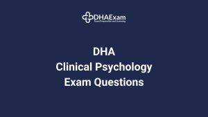 Dha Exam - Dha License Dha Clinical Psychology Exam