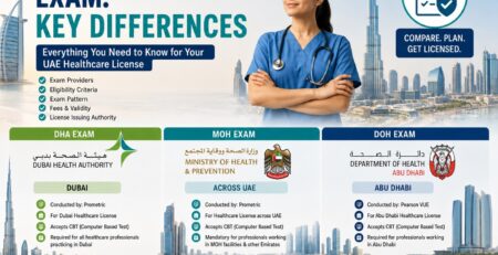DHA vs MOH vs DOH Exam: Key Differences for UAE Healthcare License