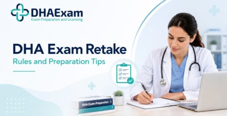 dha exam retake rules preparation tips
